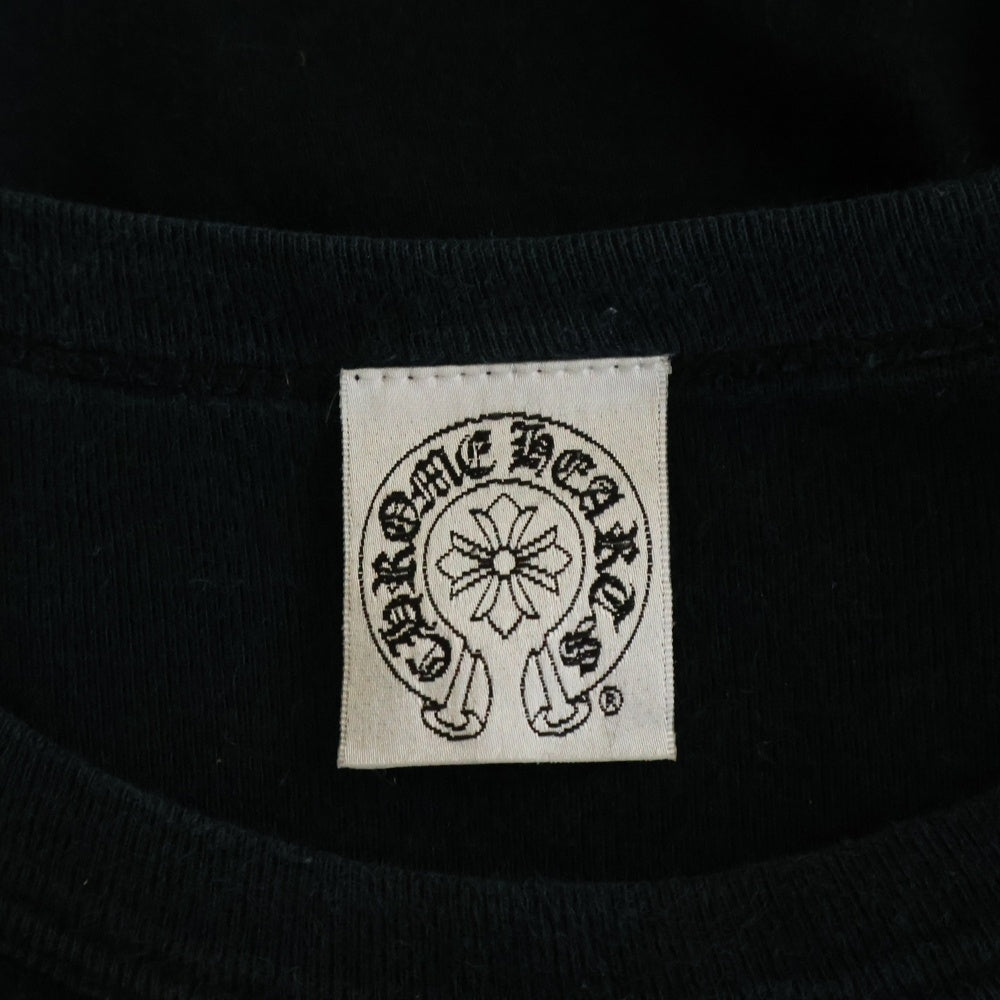 CHROME HEARTS(クロムハーツ) OLD ヴァインダガープリント クルーネックスウェットシャツ ブラック