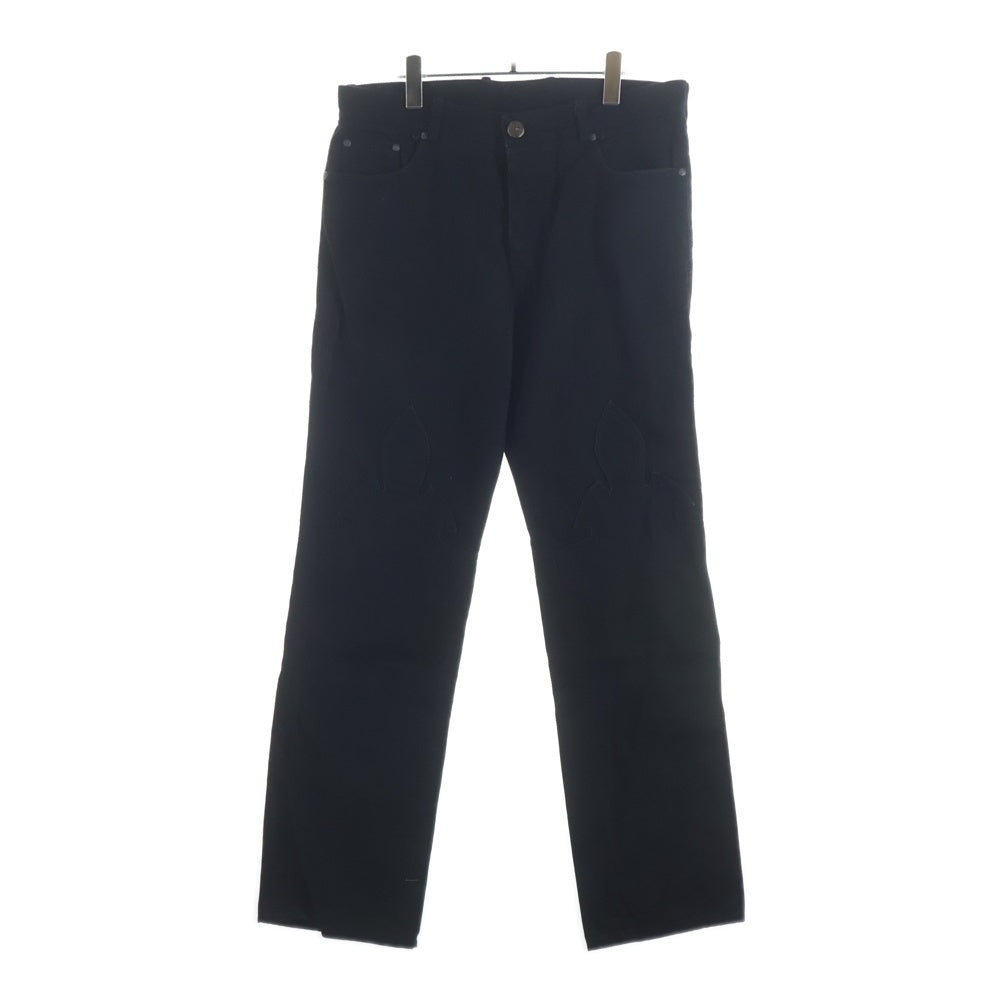 CHROME HEARTS(クロムハーツ) OLD JEAN SL FLEURKNEE フレアニーデニムパンツ