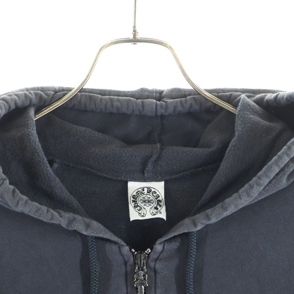 CHROME HEARTS(クロムハーツ) OLD SWTSHRT HD ZIP 袖フローラルジップアップパーカー