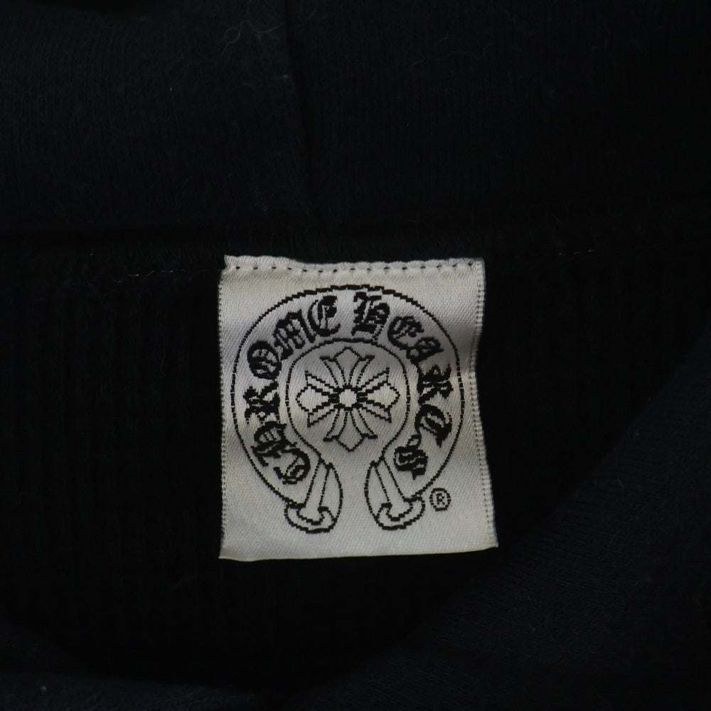 CHROME HEARTS(クロムハーツ) OLD SWTSHRT PLVR バックCHプラスプリント 裏地サーマル ジップアップパーカー