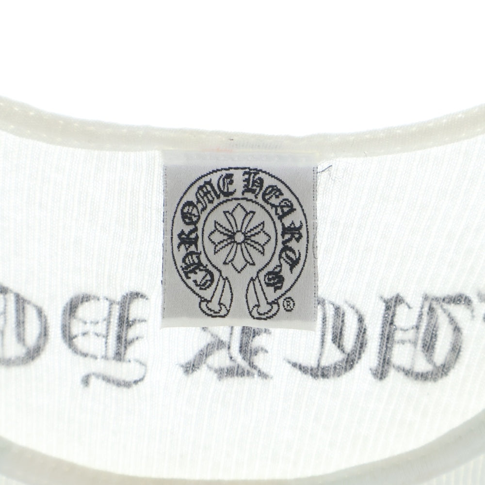 CHROME HEARTS(クロムハーツ) OLD FUCK YOU TANK TOP バックCHクロスプリント ファックユー タンクトップ ノースリーブ