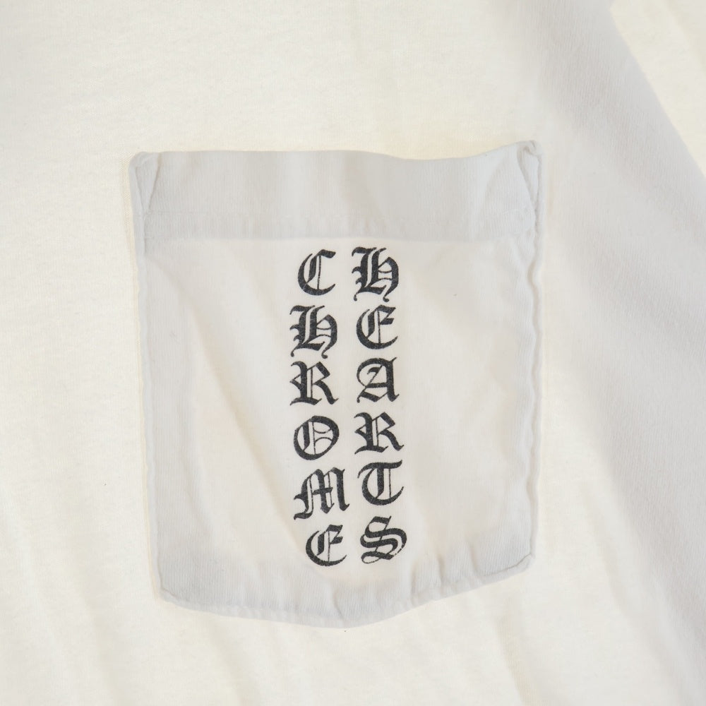 CHROME HEARTS(クロムハーツ) CH T-SHRT 1 Tバーバックホースシュープリント Tシャツ 半袖カットソー