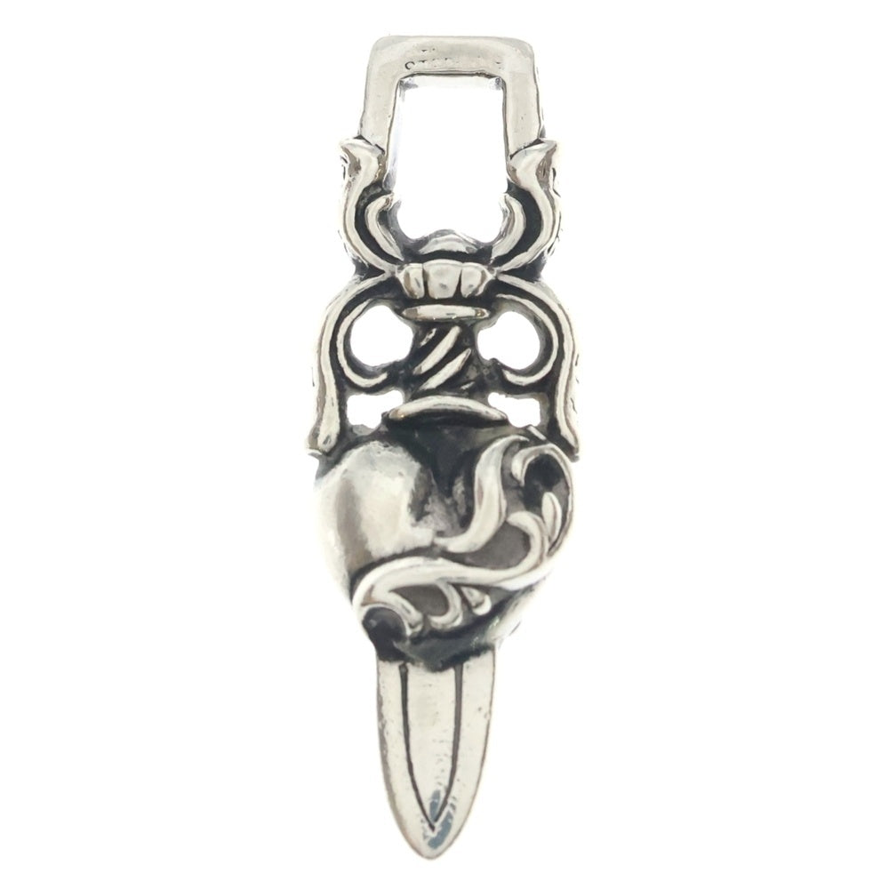 CHROME HEARTS(クロムハーツ) DAGGER HEART ダガーハート ペンダントトップ シルバー BCA243