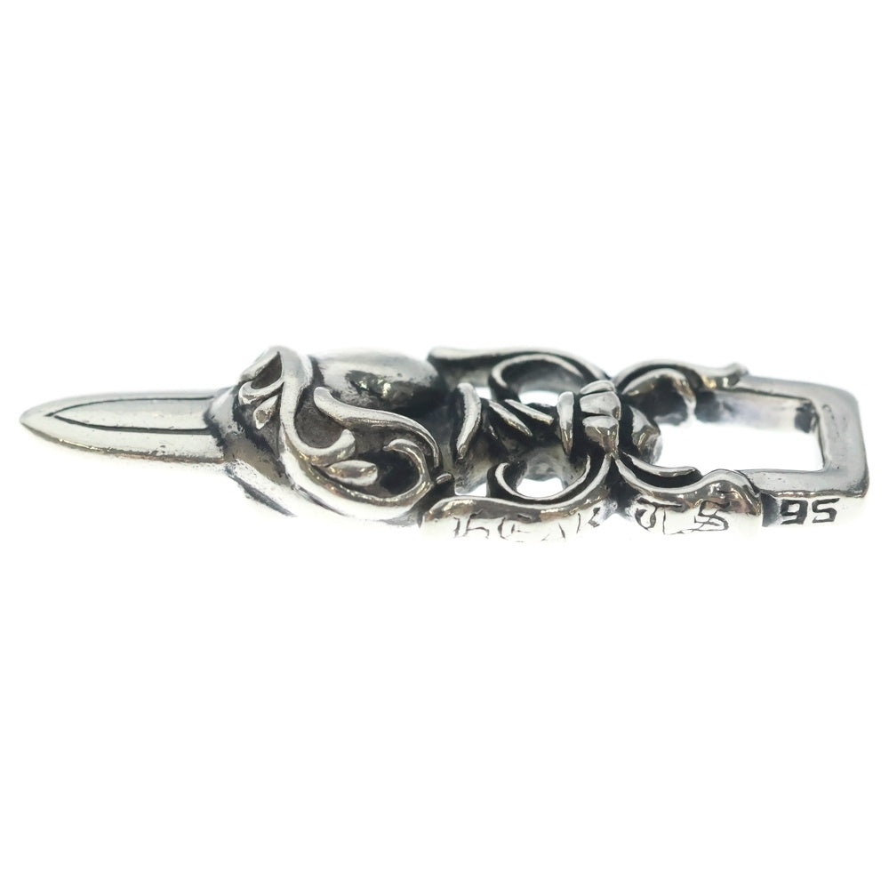 CHROME HEARTS(クロムハーツ) DAGGER HEART ダガーハート ペンダントトップ シルバー BCA243