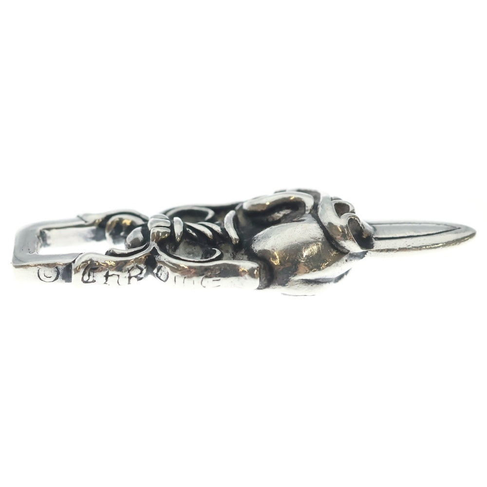 CHROME HEARTS(クロムハーツ) DAGGER HEART ダガーハート ペンダントトップ シルバー BCA243
