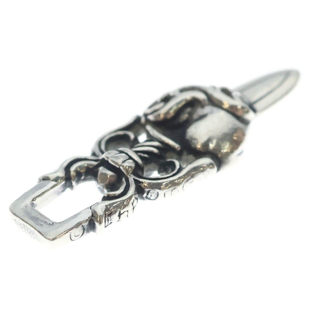 CHROME HEARTS(クロムハーツ) DAGGER HEART ダガーハート ペンダントトップ シルバー BCA243