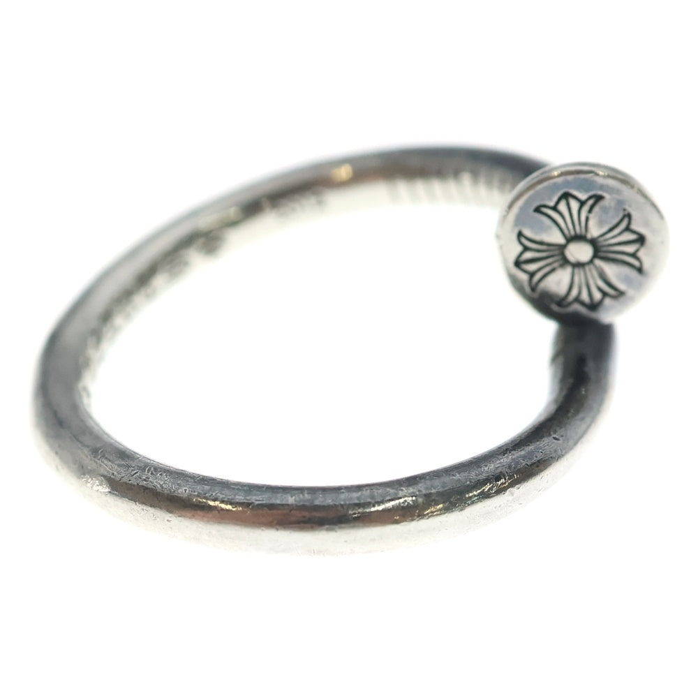 CHROME HEARTS(クロムハーツ) NAIL FLAT ネイル フラット リング シルバー BCA350
