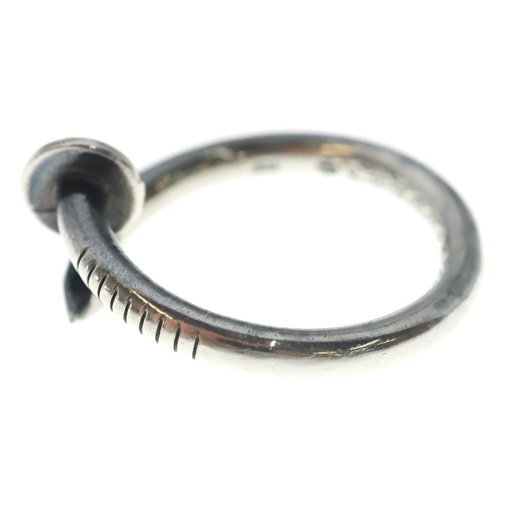 CHROME HEARTS(クロムハーツ) NAIL FLAT ネイル フラット リング シルバー BCA350