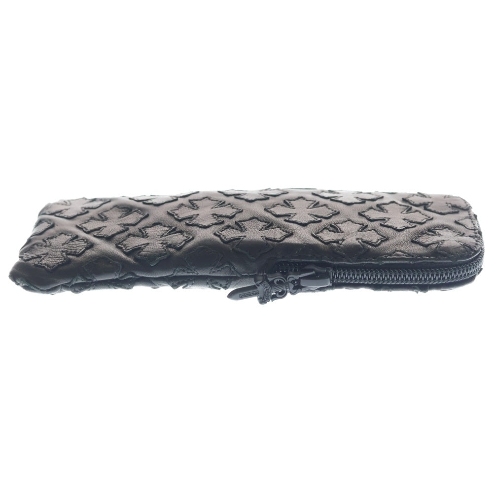 CHROME HEARTS(クロムハーツ) CHプラスパッチ レザーメガネケース ブラック