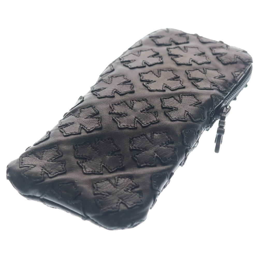 CHROME HEARTS(クロムハーツ) CHプラスパッチ レザーメガネケース ブラック