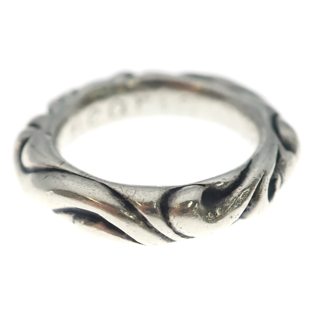CHROME HEARTS(クロムハーツ) SCRL BAND スクロールバンド リング シルバー BCA351