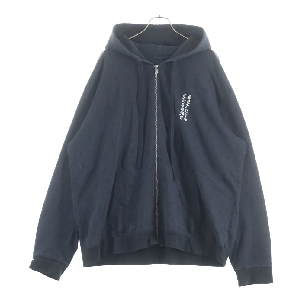 Chrome Hearts - CHROME HEARTS クロムハーツ SWTSHRT HD ZIP CHプラスプリントジップパーカー レディース ブラック CHROME HEARTS(クロムハーツ) SWTSHRT HD ZIP CHプラス総柄 バックCH