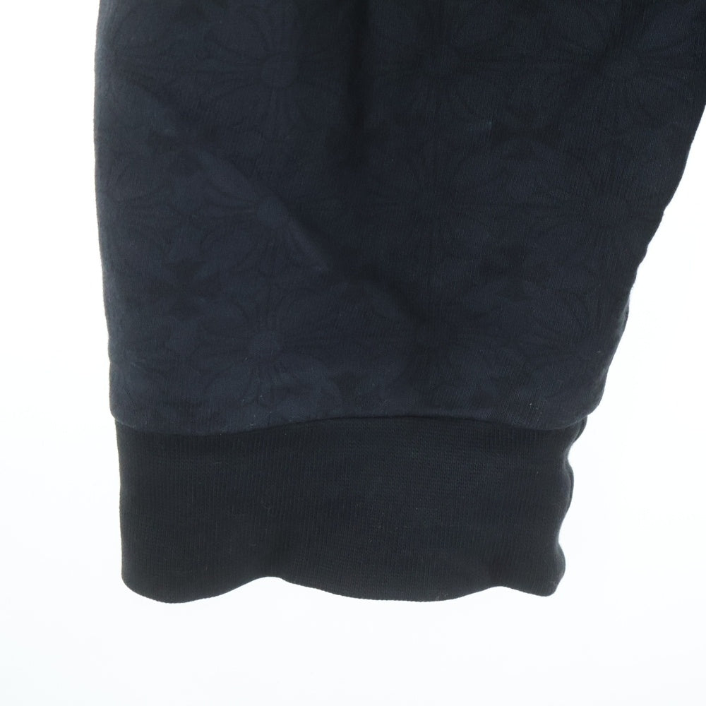 CHROME HEARTS(クロムハーツ) SWTSHRT HD ZIP CHプラス総柄 バックCHプラスプリント ジップパーカー ブラック