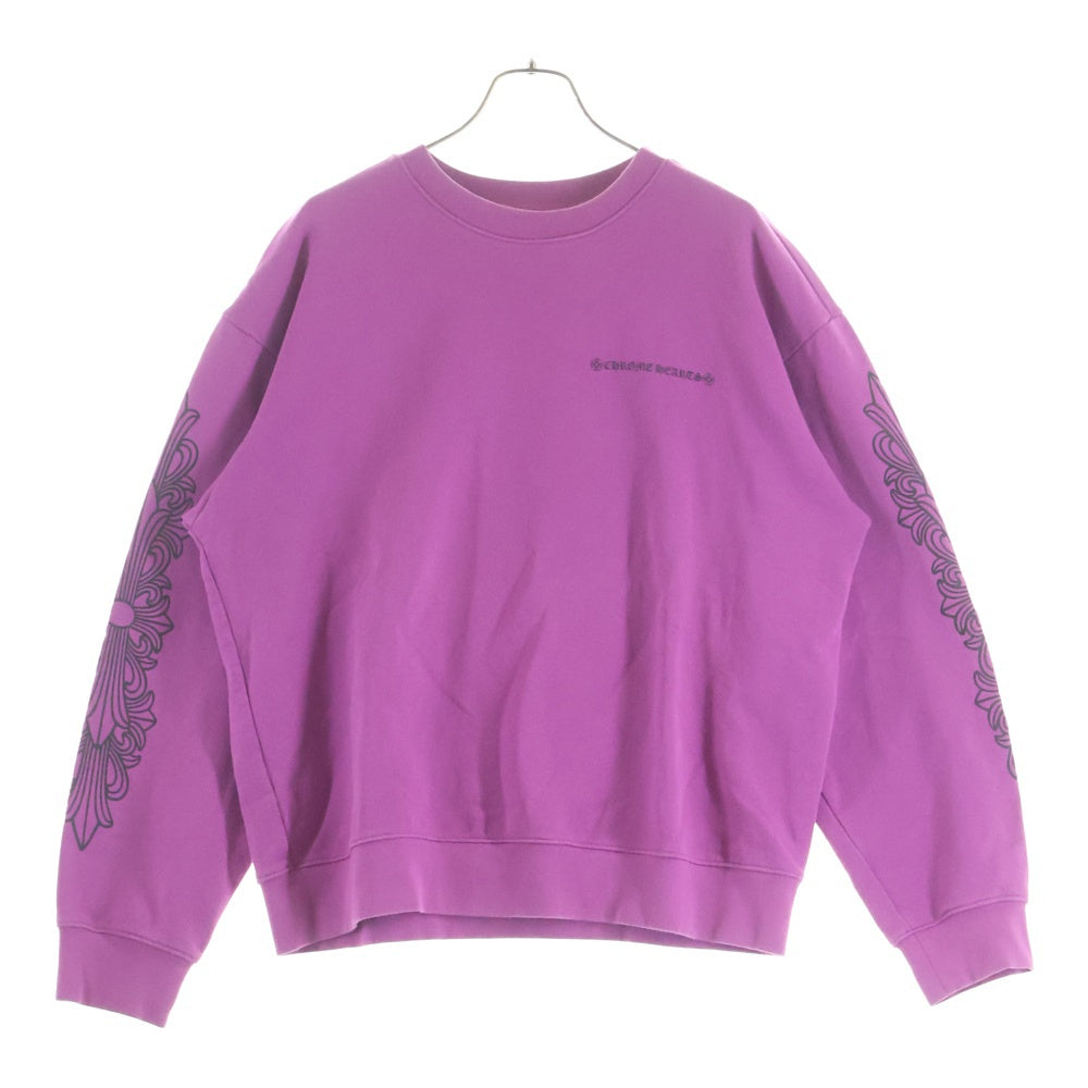 CHROME HEARTS(クロムハーツ) × MATTY BOY 2021SS PPO PHYSM SWTSHRT マッティボーイ フィズム スパイダーウェブ クルーネックスウェットシャツ