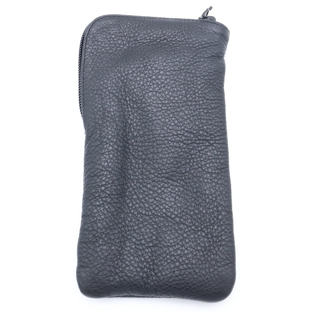 CHROME HEARTS(クロムハーツ) CASE アイウェアケース 眼鏡ケース レザー ブラック