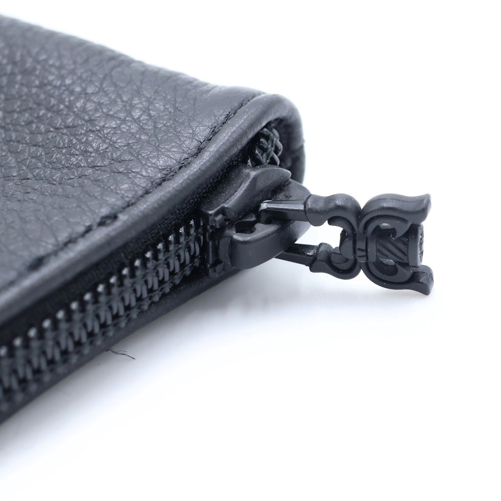 CHROME HEARTS(クロムハーツ) CASE アイウェアケース 眼鏡ケース レザー ブラック