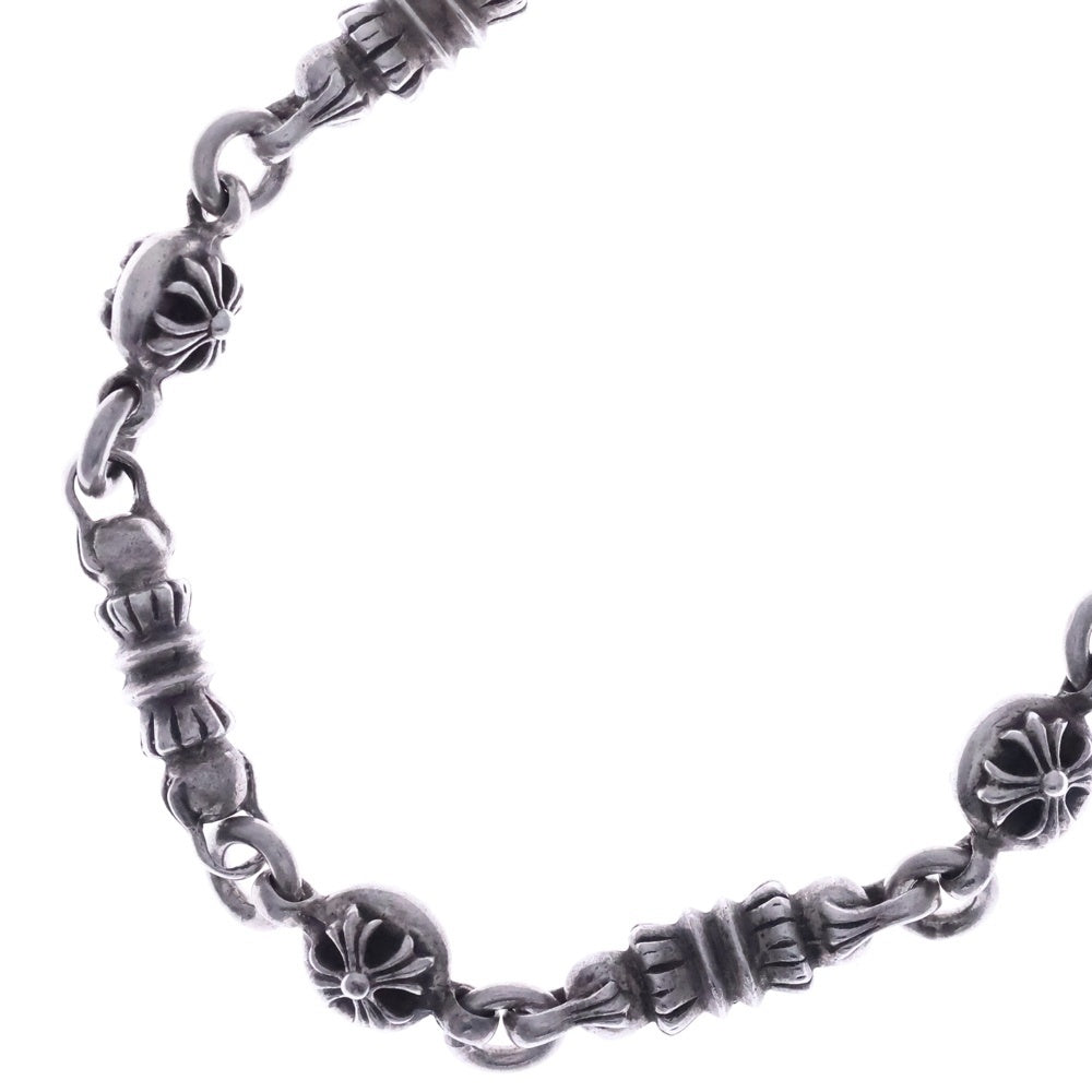 CHROME HEARTS(クロムハーツ) #2 CROSS BALL BARREL CHAIN クロスボール バレル チェーンネックレス シルバー
