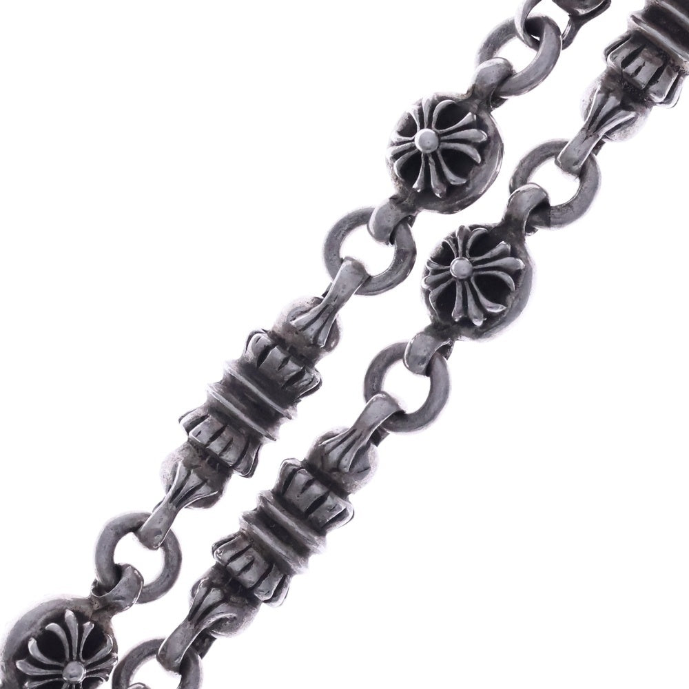 CHROME HEARTS(クロムハーツ) #2 CROSS BALL BARREL CHAIN クロスボール バレル チェーンネックレス シルバー