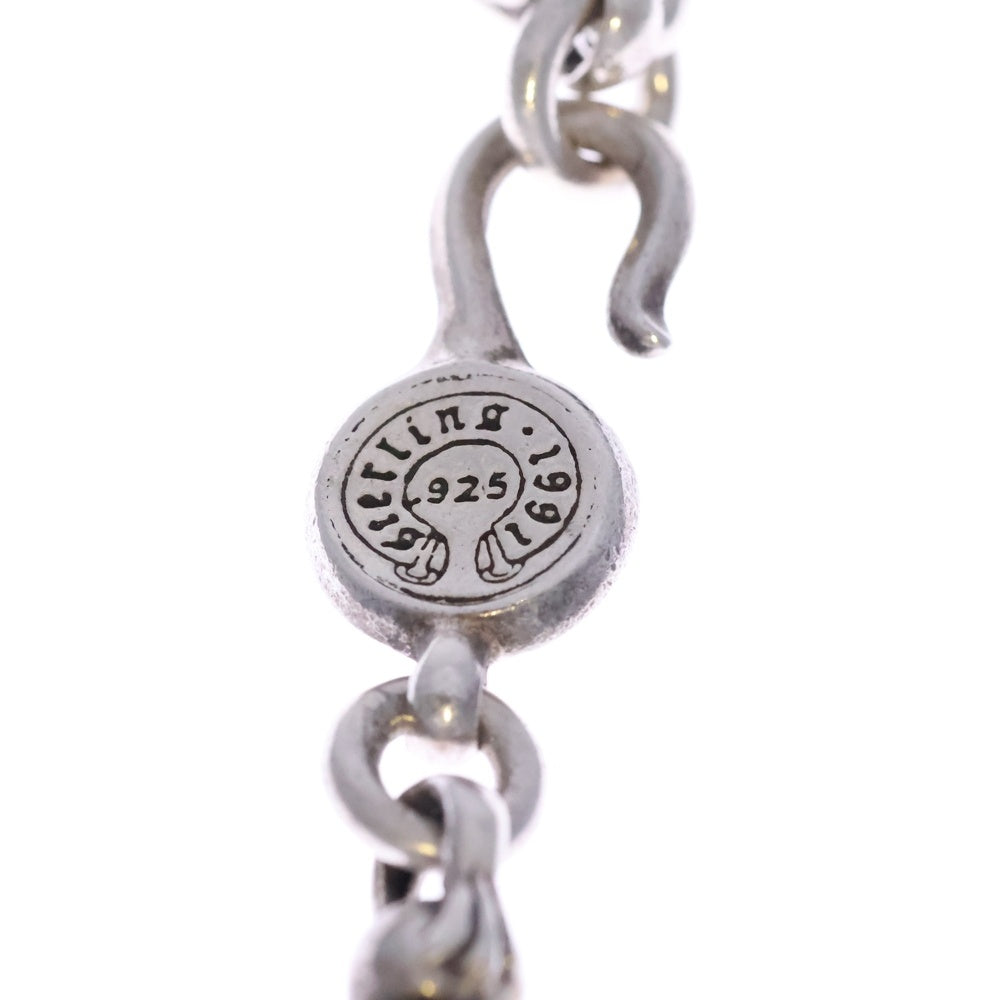 CHROME HEARTS(クロムハーツ) #2 CROSS BALL BARREL CHAIN クロスボール バレル チェーンネックレス シルバー
