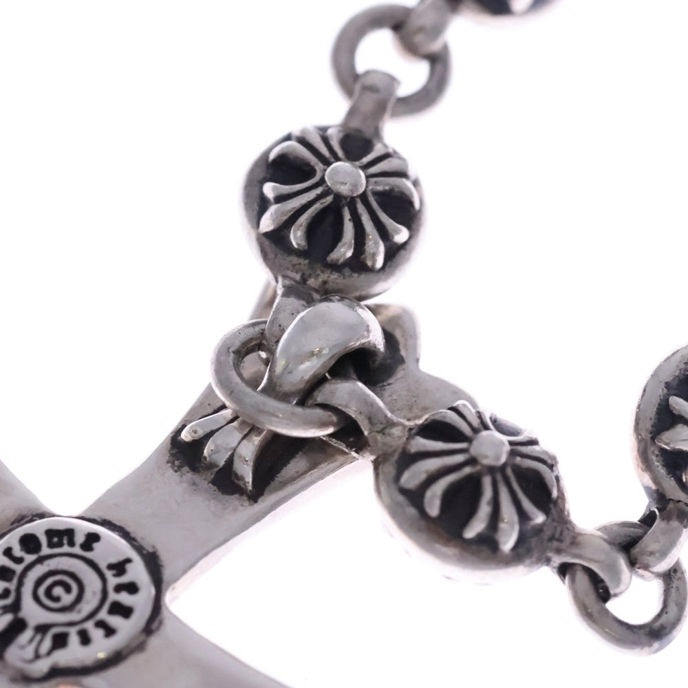 CHROME HEARTS(クロムハーツ) #1 CRSBL CHN LRG CH CRS クロスボールチェーンラージクロス シルバーネックレス