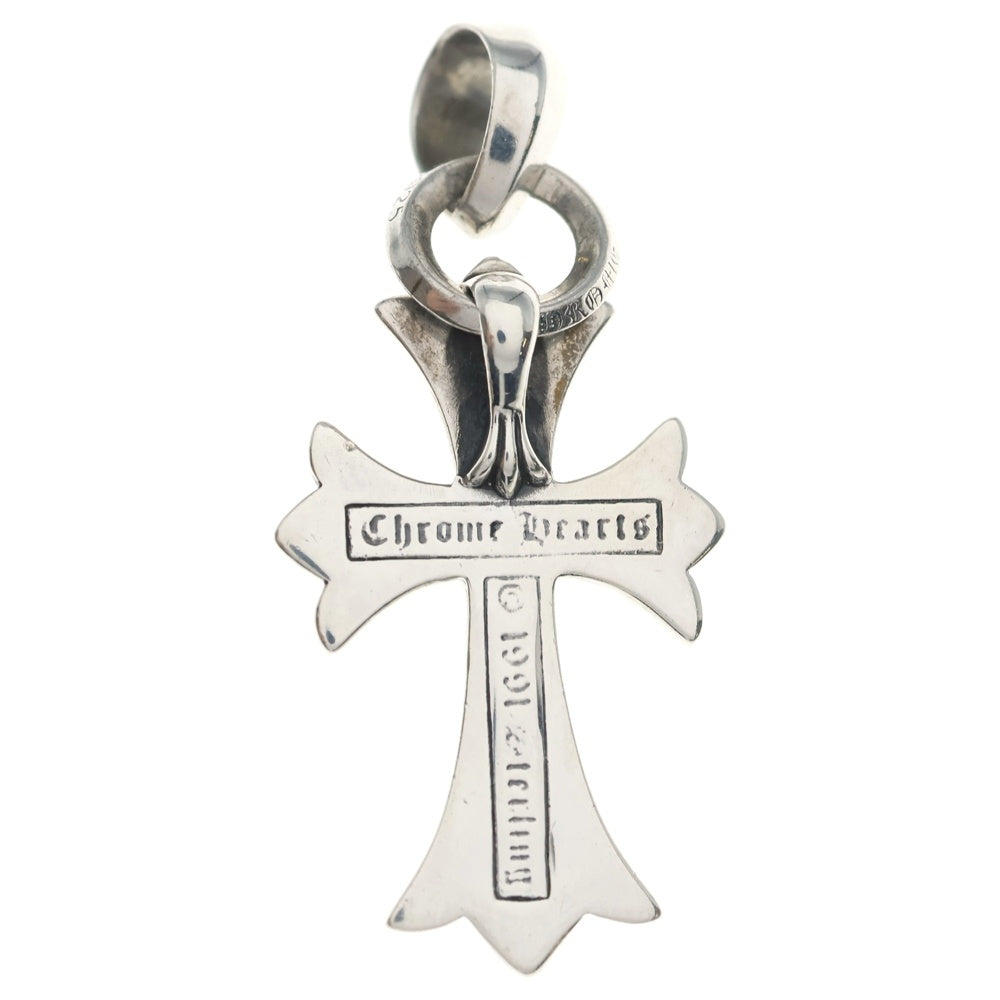 CHROME HEARTS(クロムハーツ) CH CRS SML W/BALE Wベイル スモールCHクロス ペンダントトップ シルバー BCA218