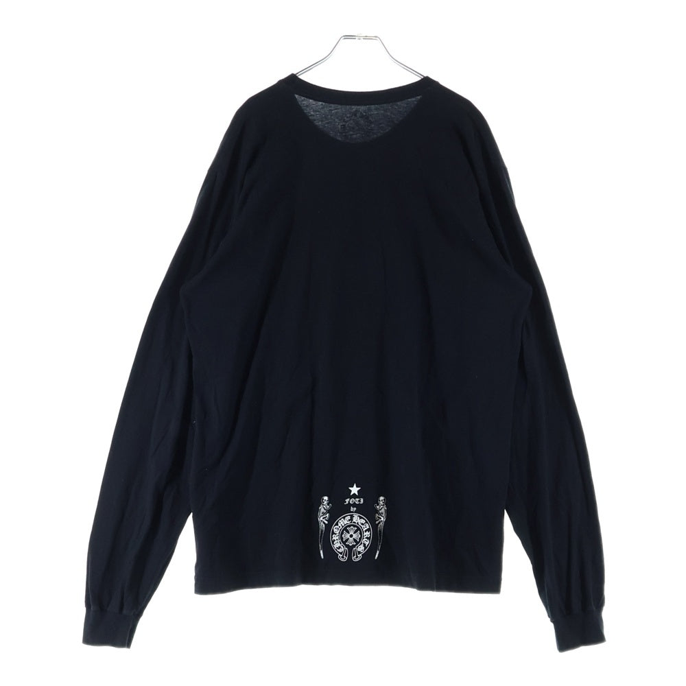 CHROME HEARTS(クロムハーツ) FOTI L/S Tee フォティ マハリプリント長袖Tシャツカットソー