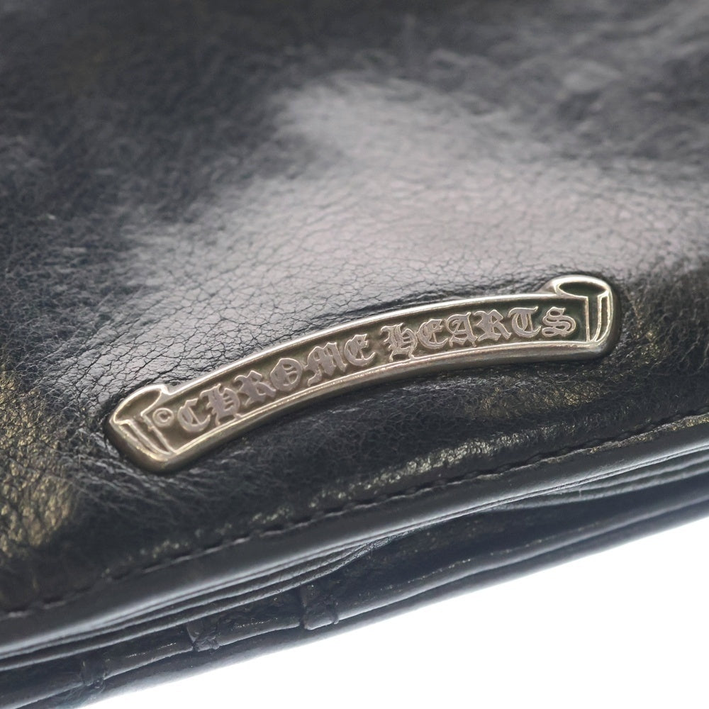 CHROME HEARTS(クロムハーツ) JOEY ジョーイ レザーウォレット 財布 ブラック BCA365