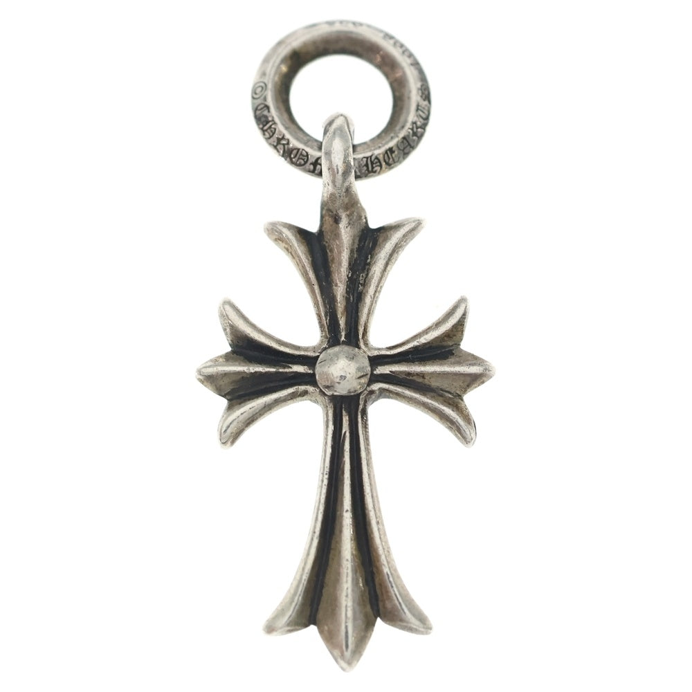CHROME HEARTS(クロムハーツ) TINY CH CROSS タイニーCHクロス チャーム ネックレストップ シルバー BCA382