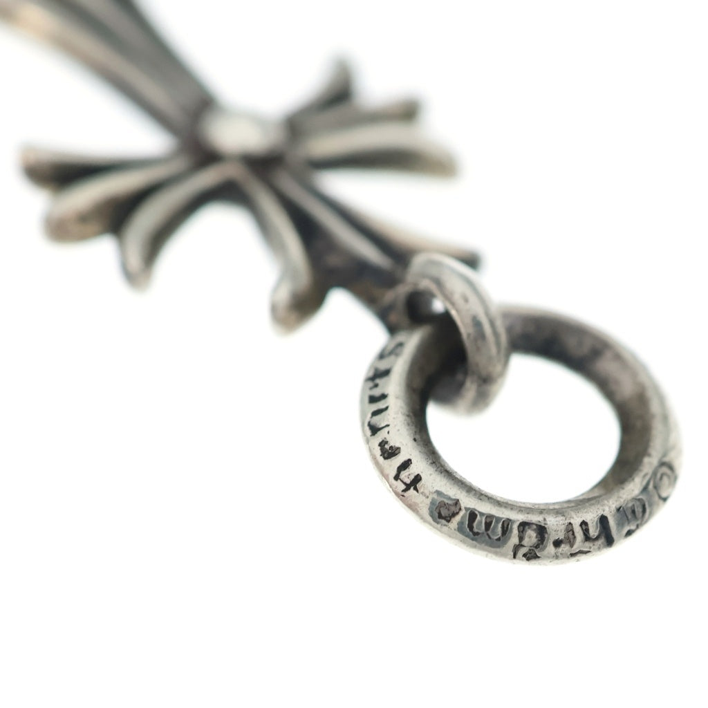 CHROME HEARTS(クロムハーツ) TINY CH CROSS タイニーCHクロス チャーム ネックレストップ シルバー BCA382 オールド刻印