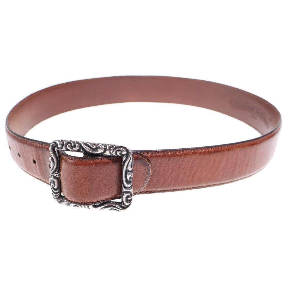 CHROME HEARTS(クロムハーツ) BLT SCRLREC レクタングルスクロール レザーベルト