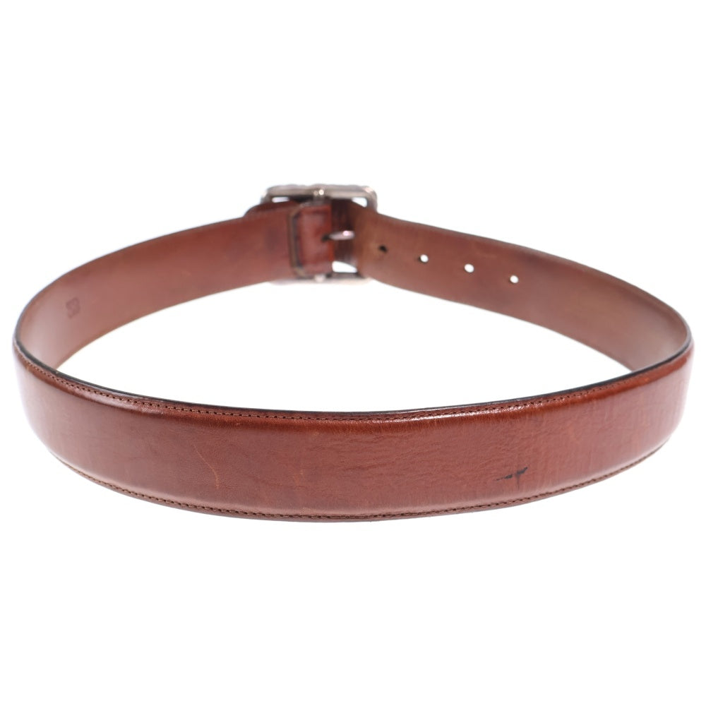 CHROME HEARTS(クロムハーツ) BLT SCRLREC レクタングルスクロール レザーベルト