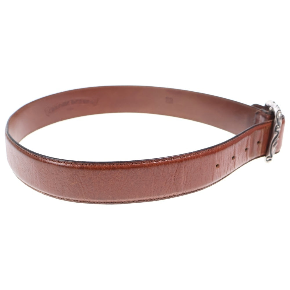 CHROME HEARTS(クロムハーツ) BLT SCRLREC レクタングルスクロール レザーベルト