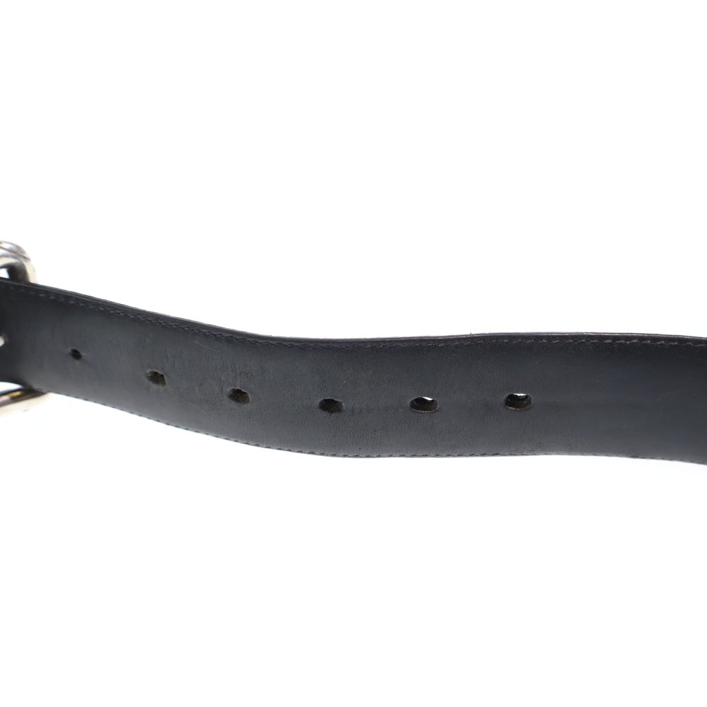 CHROME HEARTS(クロムハーツ) BLT SCRLREC レクタングルスクロール レザーベルト