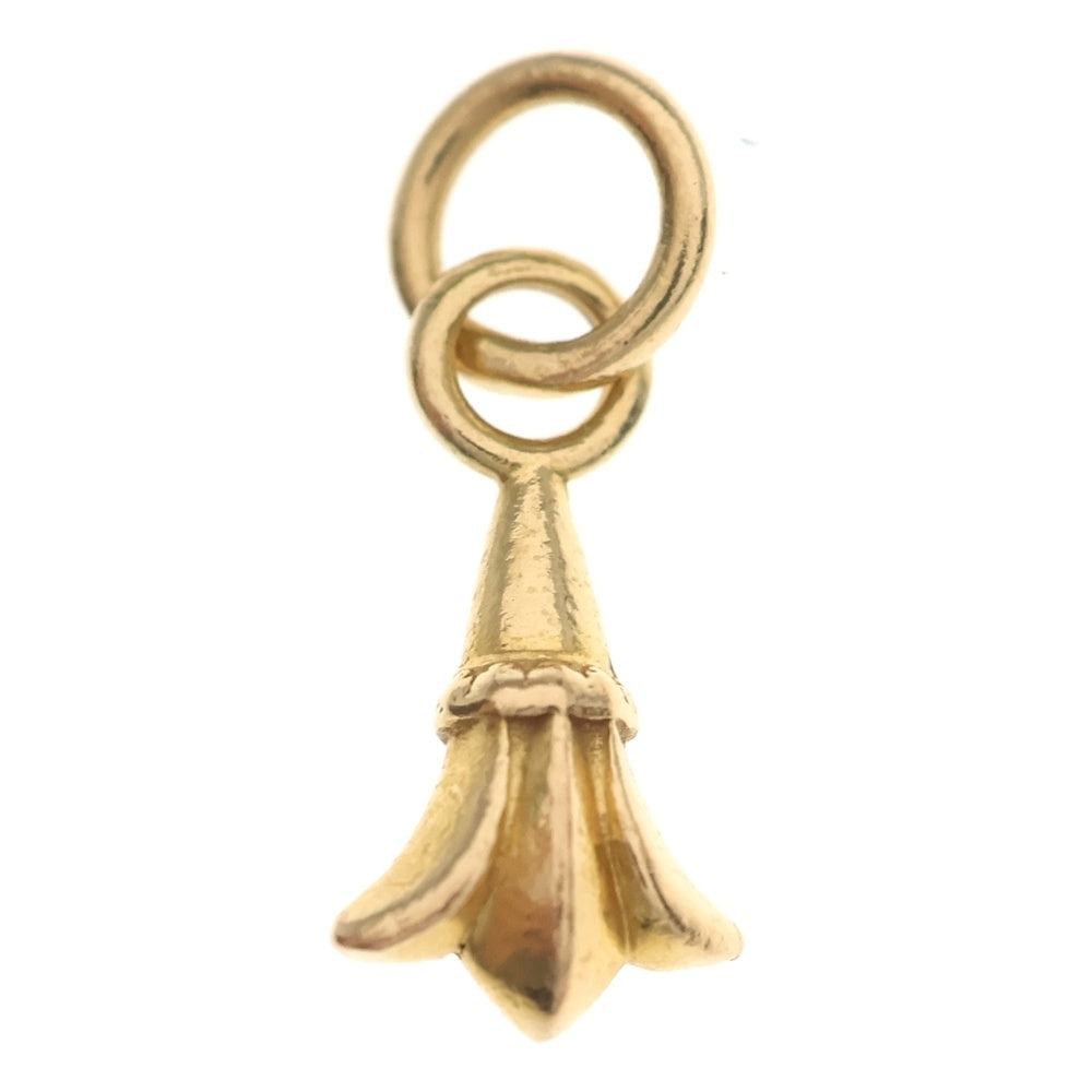 CHROME HEARTS(クロムハーツ) 22K CHRM CRSTAIL TNY クロステイル タイニーチャーム ネックレストップ ゴールド