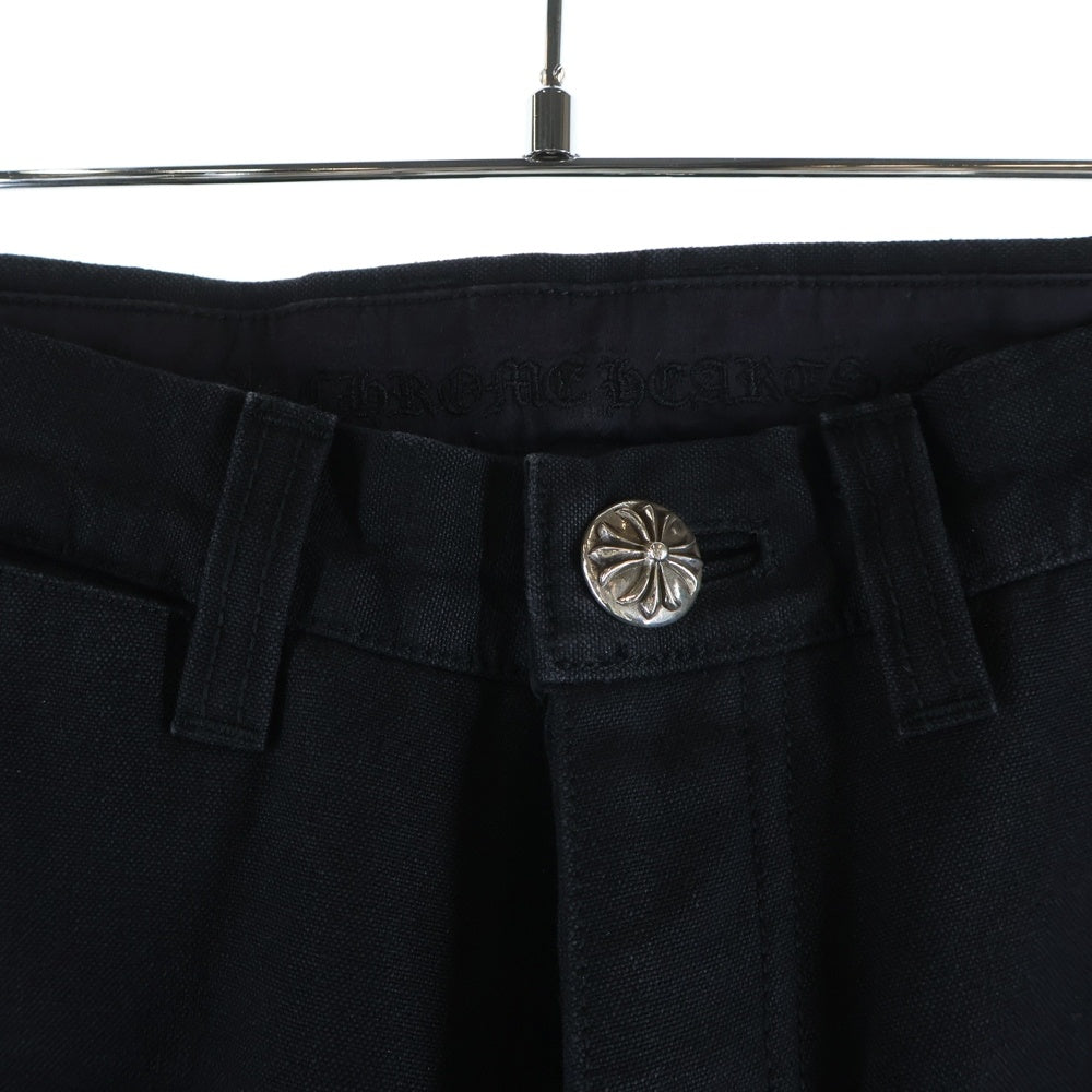 CHROME HEARTS(クロムハーツ) CARPENTER カーペンター バックポケットセメタリーパッチロングパンツ ブラック