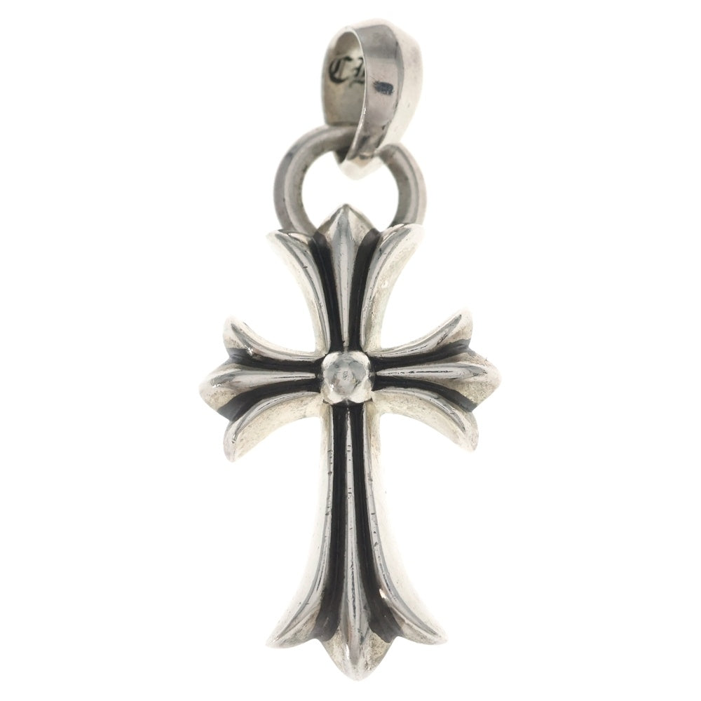 CHROME HEARTS(クロムハーツ) CH CRS SML W/BALE Wベイル スモールCHクロス ペンダントトップ シルバー BCA218