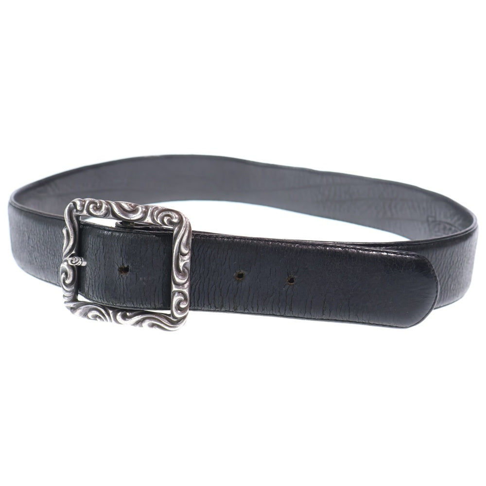 CHROME HEARTS(クロムハーツ) BLT SCRLREC レクタングルスクロール レザーベルト