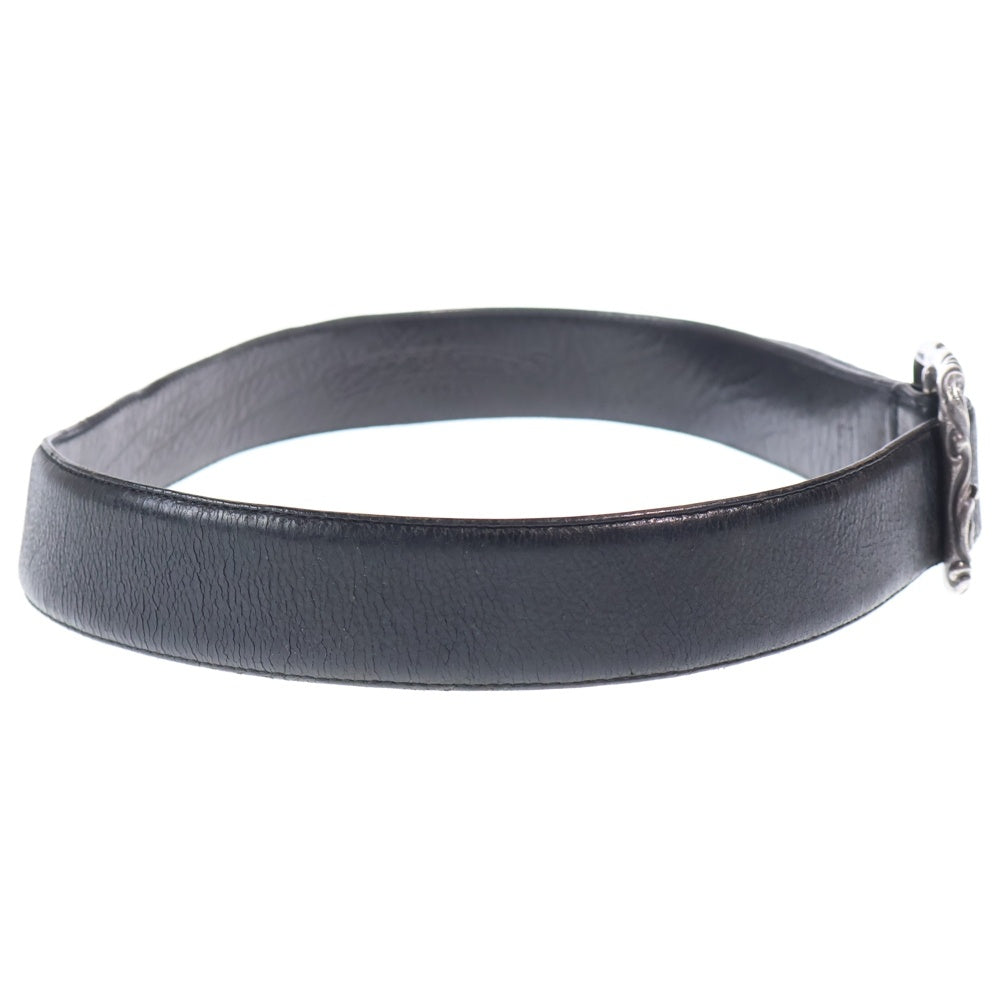 CHROME HEARTS(クロムハーツ) BLT SCRLREC レクタングルスクロール レザーベルト