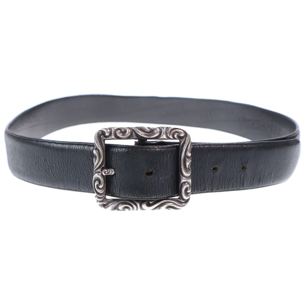 CHROME HEARTS(クロムハーツ) BLT SCRLREC レクタングルスクロール レザーベルト