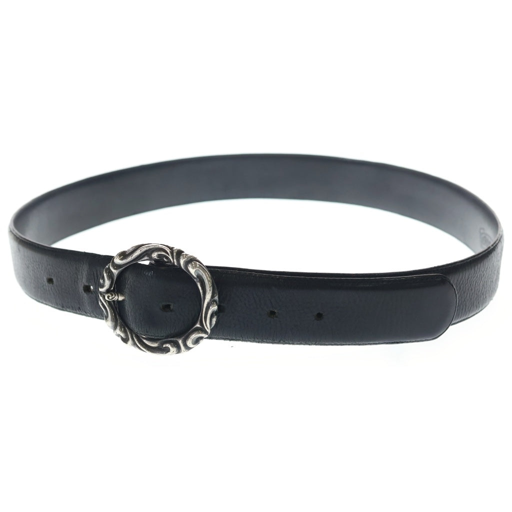 CHROME HEARTS(クロムハーツ) BLT SCRLREC レクタングルスクロール レザーベルト