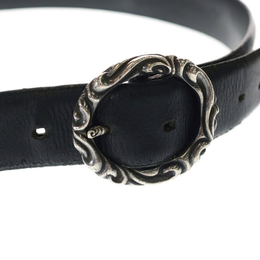 CHROME HEARTS(クロムハーツ) BLT SCRLREC レクタングルスクロール レザーベルト
