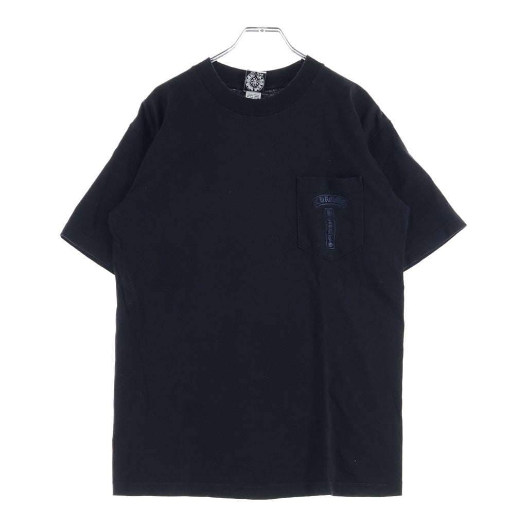 CHROME HEARTS(クロムハーツ) OLD CELTIC CROSS オールド バックケルティッククロスプリント 半袖Tシャツカットソー ブラック