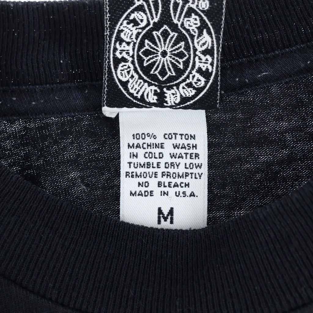CHROME HEARTS(クロムハーツ) OLD CELTIC CROSS オールド バックケルティッククロスプリント 半袖Tシャツカットソー ブラック