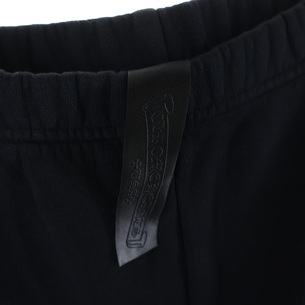 CHROME HEARTS(クロムハーツ) Y NOT クロスパッチ付きスウェットロングパンツ ブラック