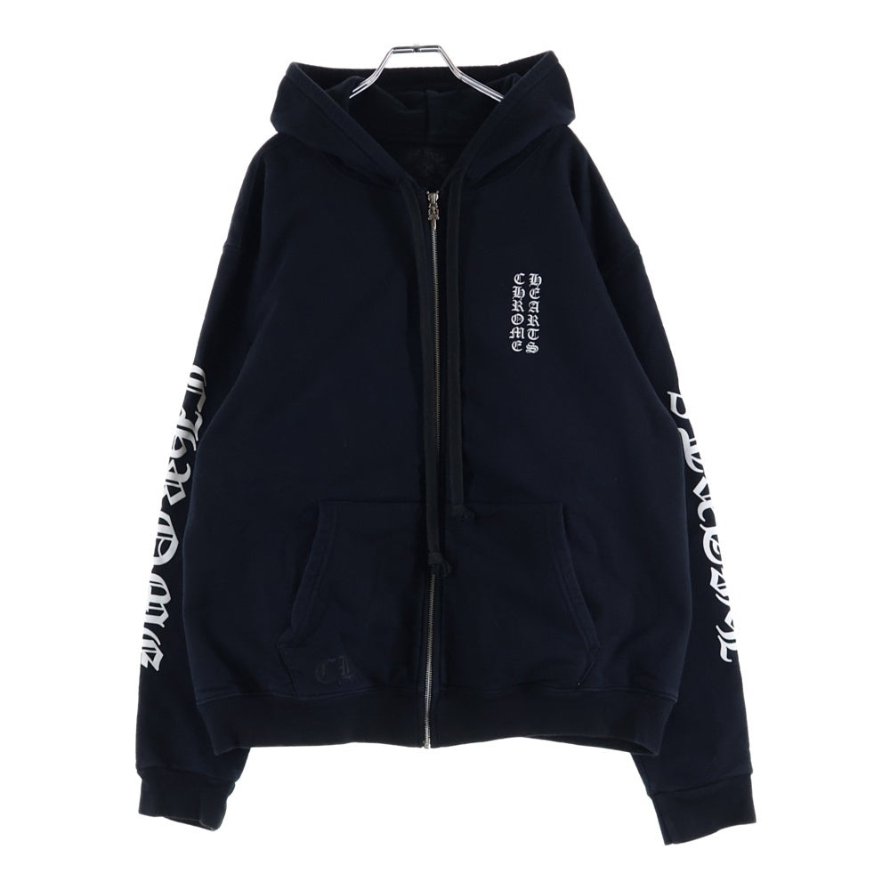 CHROME HEARTS(クロムハーツ) SWTSHRT HD ZIP 裏地サーマルアームロゴ