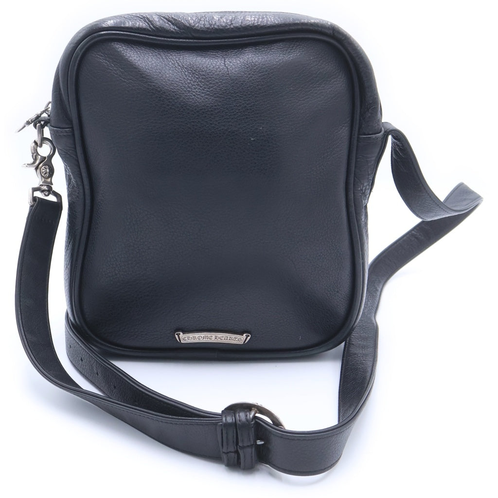 CHROME HEARTS(クロムハーツ) TAKA BAG タカバッグ セメタリークロスパッチレザーショルダーバッグ