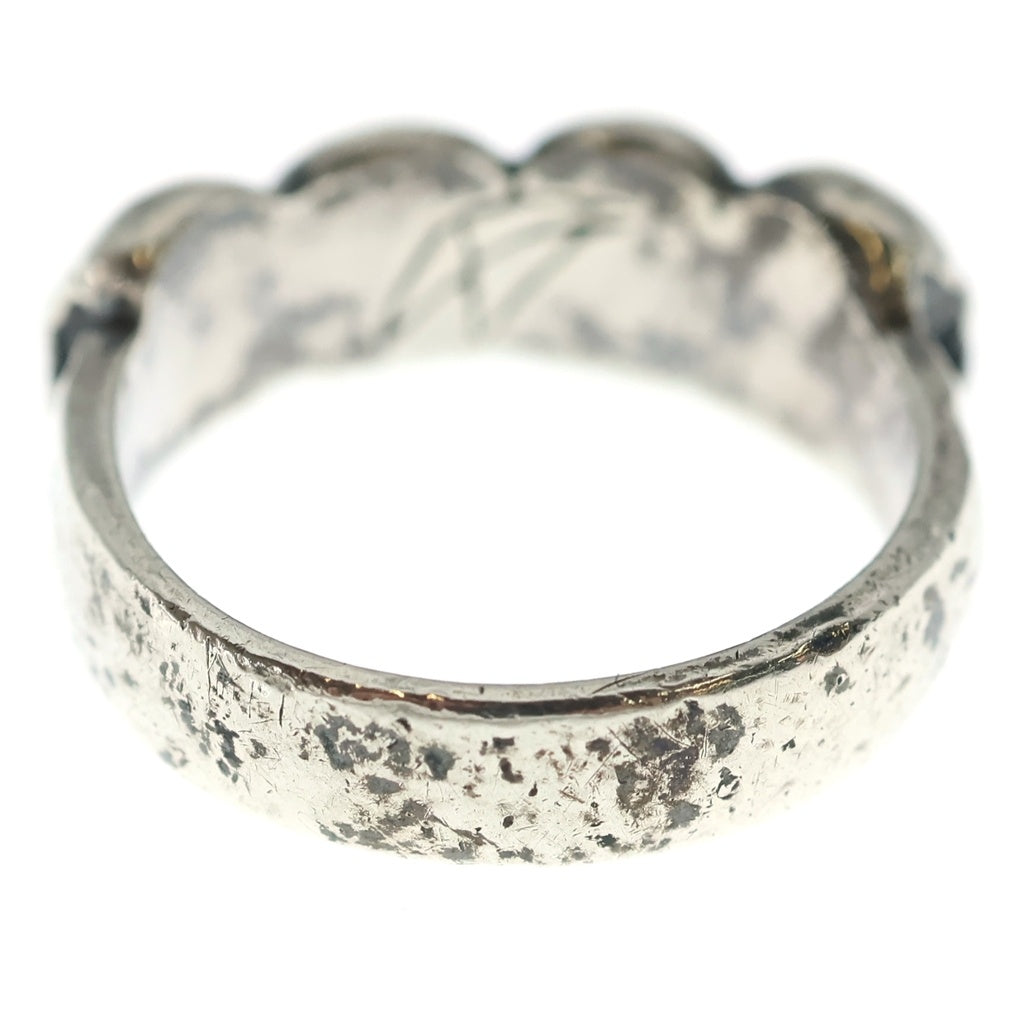 CRAZY PIG(クレイジーピッグ) 4 SKULL RING 4スカル リング シルバー
