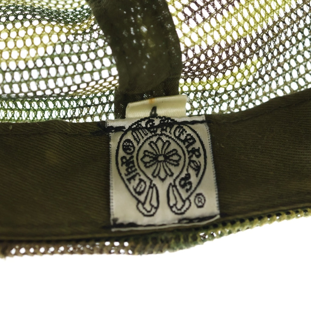 CHROME HEARTS(クロムハーツ) TRUCKER CAP CHパッチ クロスボール付 メッシュ トラッカーキャップ 帽子 カモ