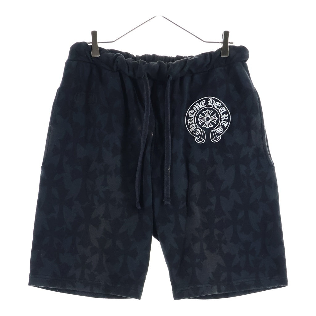 CHROME HEARTS(クロムハーツ) セメタリークロス総柄スウェットハーフパンツ