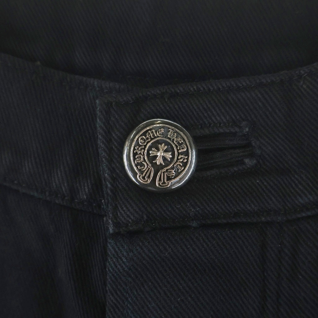 CHROME HEARTS(クロムハーツ) OLD DNM PANTS クロスボタンフライデニムパンツ